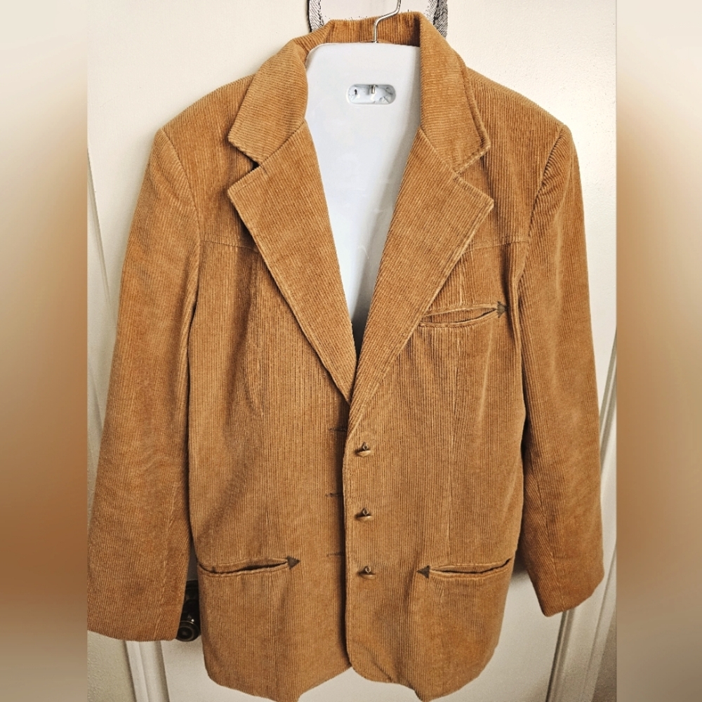Vintage 70's Country Craft Corduroy Blazer Sz. 13/14